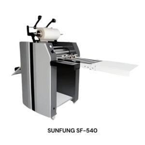 เครื่องเคลือบงานพิมพ์แบบกึ่งอัตโนมัติ SUNFUNG รุ่น SF-540